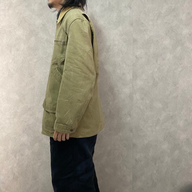 70年代 エルエルビーン コットン カーキ ブランケット付き