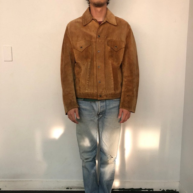 60s Levi’s Suede 3rd スエード ジャケット リーバイス