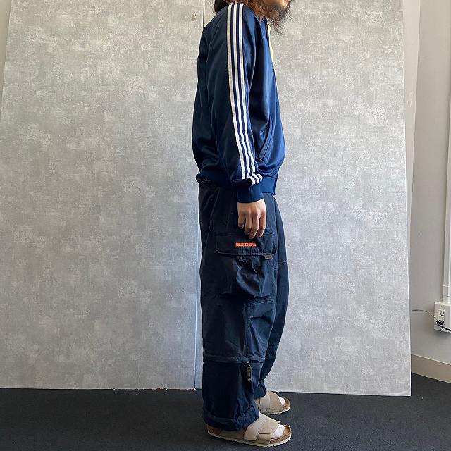 80s ビンテージ adidas ATP L ネイビー  パンツ アメリカ製