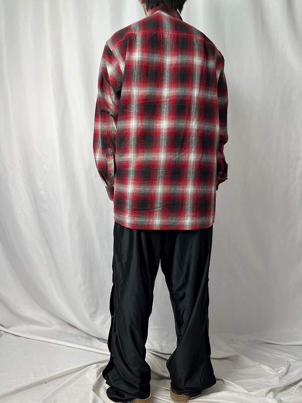 希少 HOBBS CREEK オンブレチェックシャツ チェックシャツ L