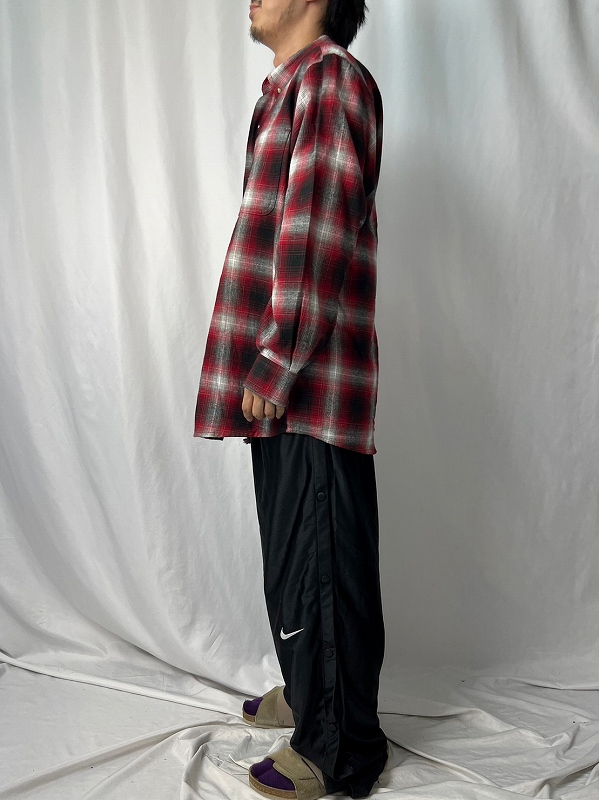 希少 HOBBS CREEK オンブレチェックシャツ チェックシャツ L