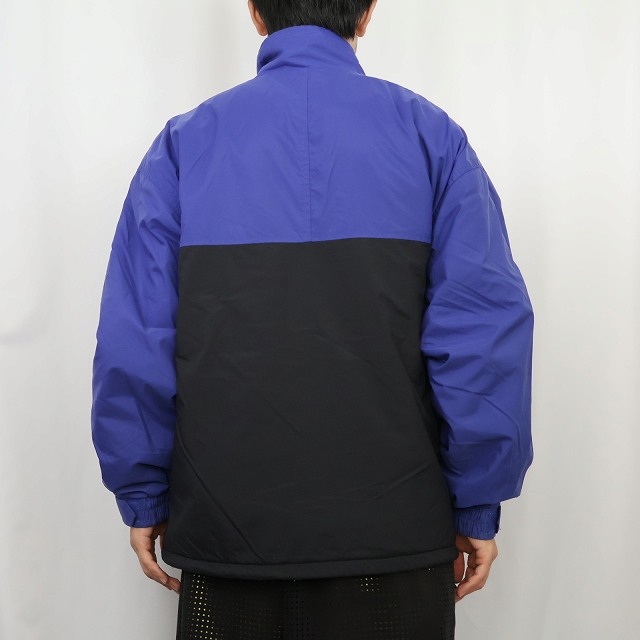 画像3: 90's GAP TECH 裏フリース ナイロンプルオーバージャケット M (3)