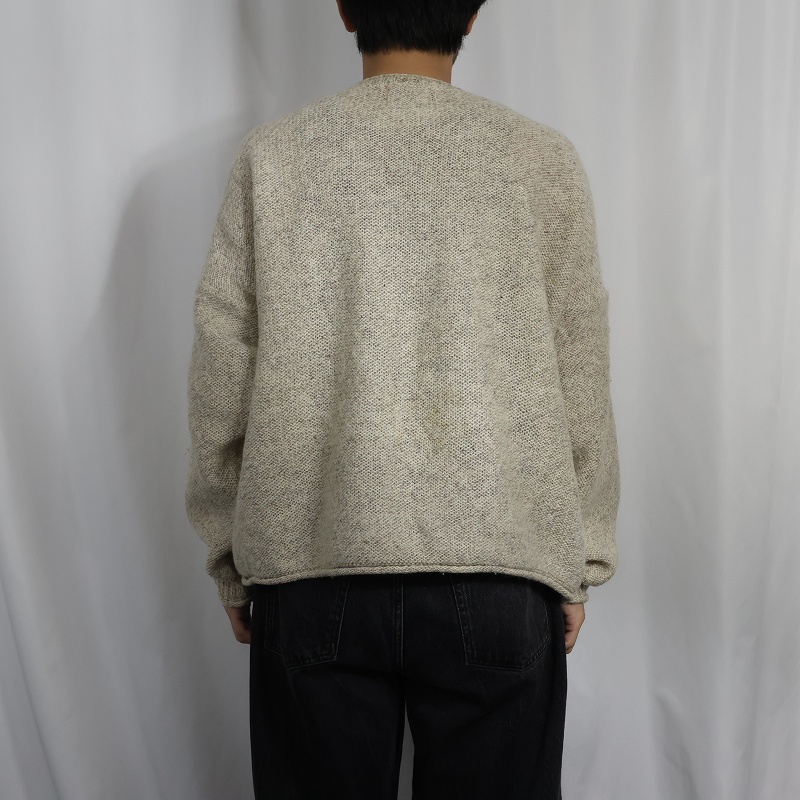 画像3: 90's Woolrich USA製 ウール×ナイロン ロールネックニットセーター XL (3)