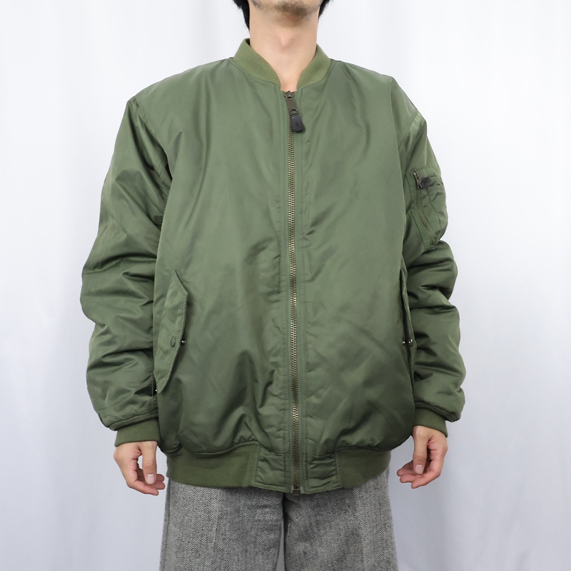 画像3: 民間品 MA-1 TYPE フライトジャケット  (3)