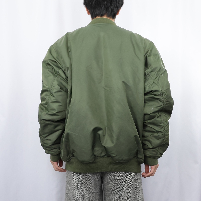 画像4: 民間品 MA-1 TYPE フライトジャケット  (4)