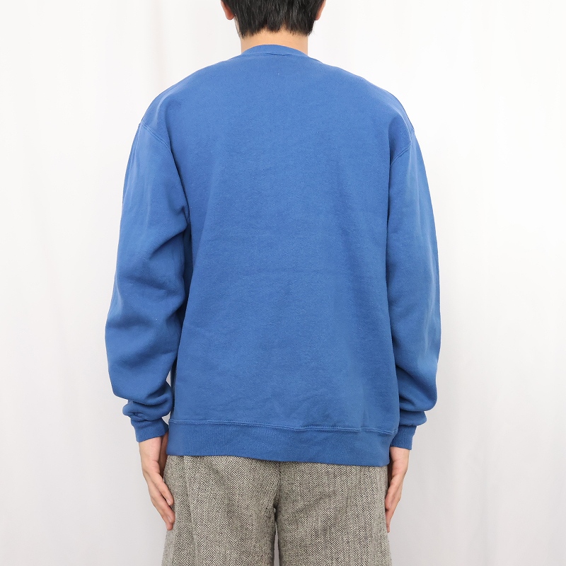 画像3: 80's RUSSELL ATHLETIC USA製 前V 無地スウェット L (3)