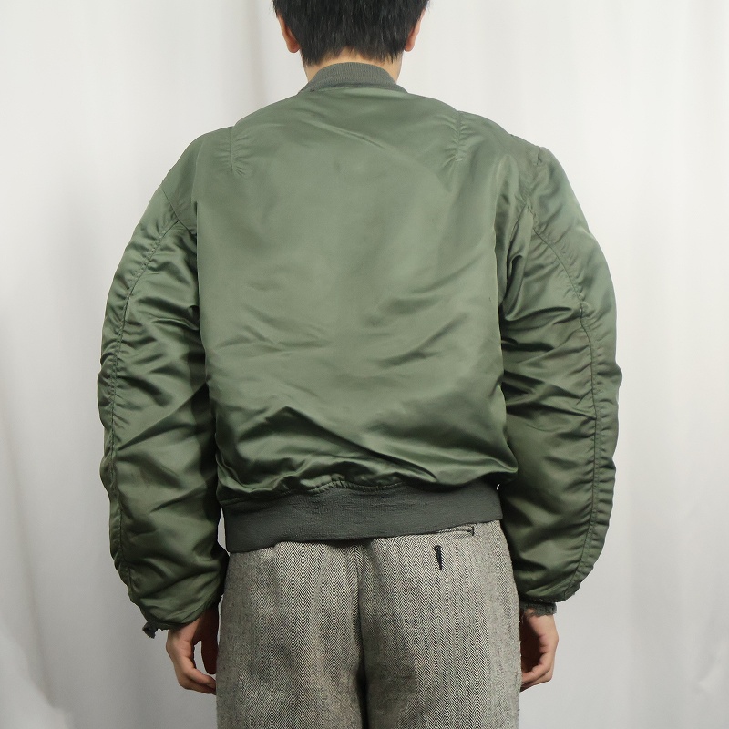 画像3: 70's U.S.AIR FORCE L-2B フライトジャケット LARGE (3)