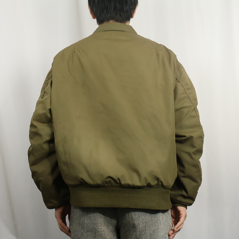 画像3: 80〜90's U.S.ARMY CVC タンカースジャケット ノーメックス  (3)