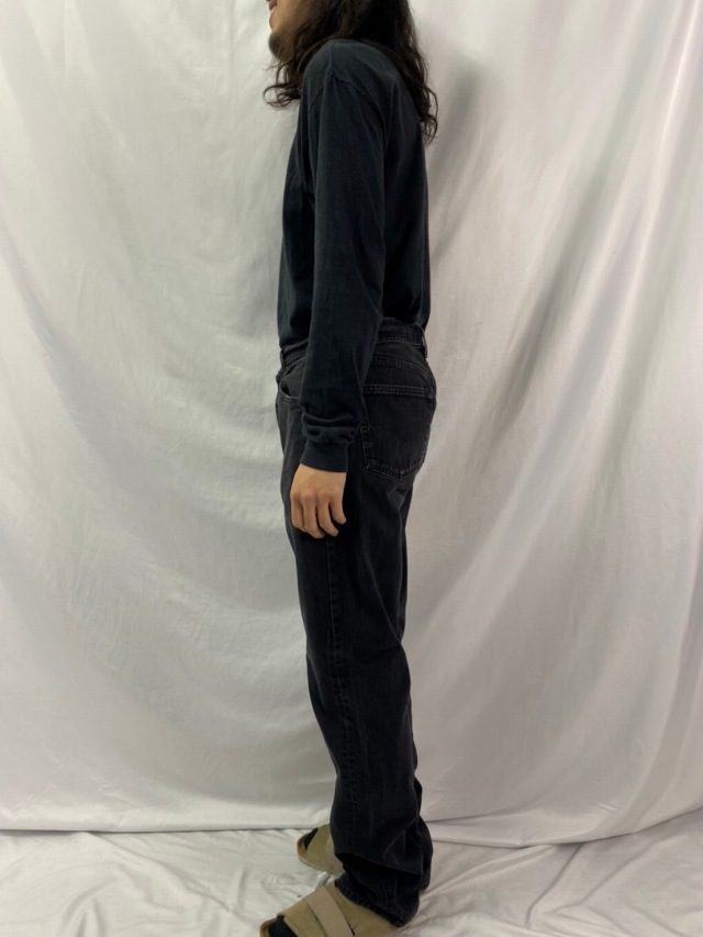 90's Levi's 501 USA製 ブラックデニムパンツ W33