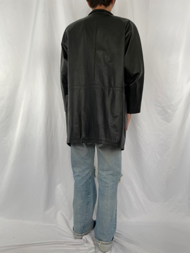 革 レザー ブラック 黒 レザージャケット 革ジャン | ビンテージ古着屋 