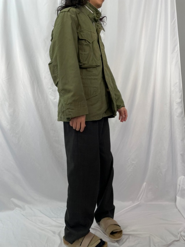 60's U.S.ARMY M-65 Field Jacket 2nd グレーライナー SHORT SMALL