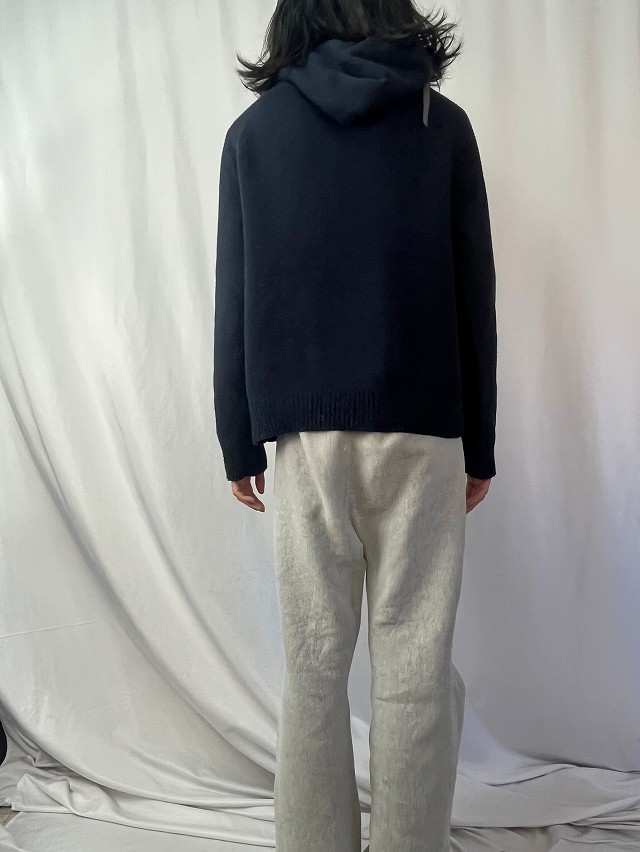 90's〜 GAP コットンニットパーカー M NAVY