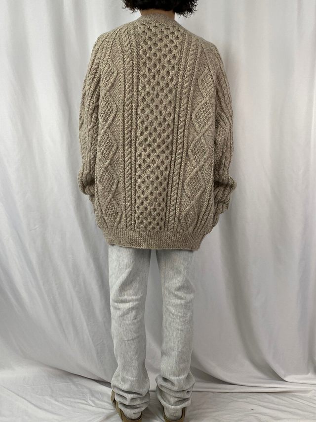 Cottage Knitwear フィッシャーマンアランニットカーディガン