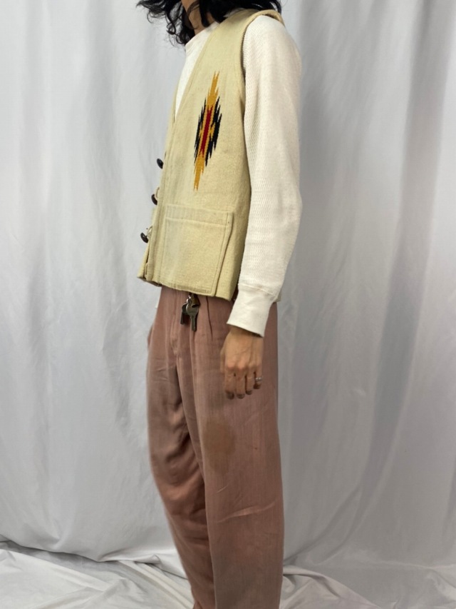 size42オリジナルオルテガベスト チマヨベストライトグレー トップス