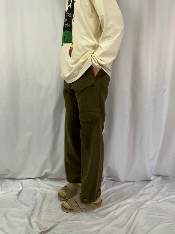 50s 50年代 カナダ軍 カナディアン ウール トラウザーズ
