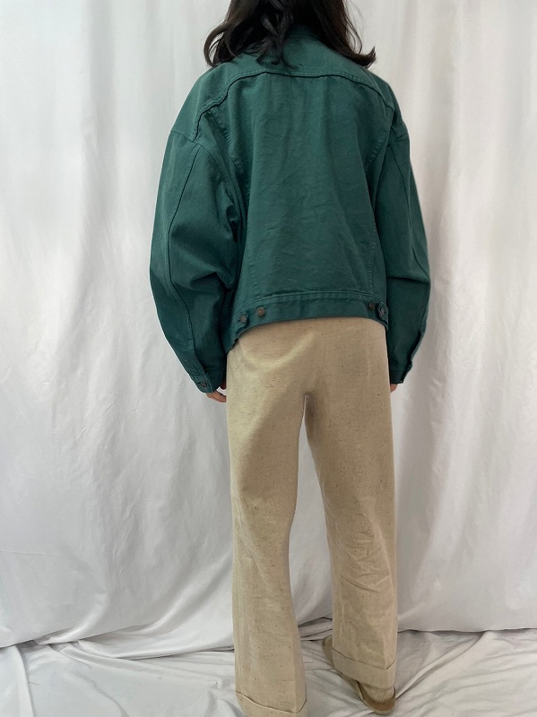 90年代 90s リーバイス アメリカ製 カラーデニムジャケット 緑