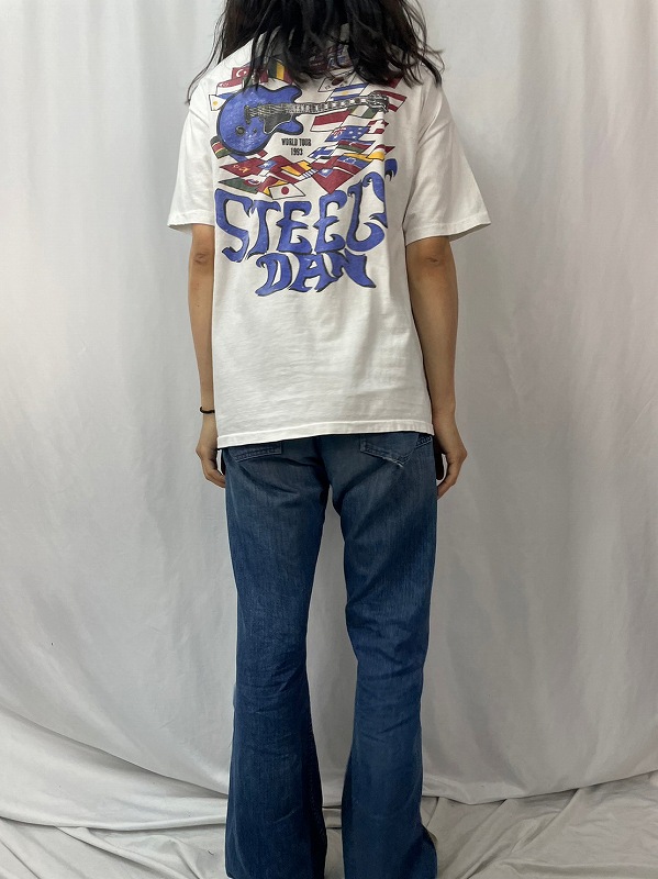 1993 STEELY DAN ロックバンドツアーTシャツ L