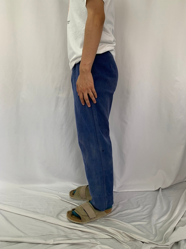 60's EURO LE FORT-BEAU コットンワークパンツ W28
