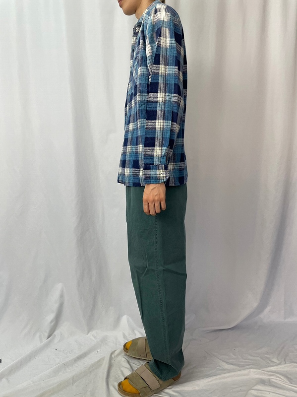 Dickies フランネルシャツ レッド チェック柄