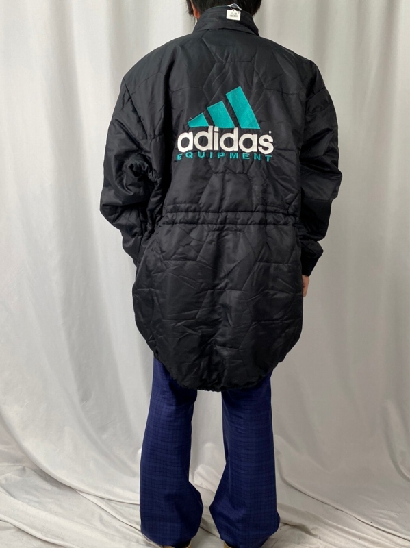 【美品！大きいサイズ】adidas★ボンバージャケット★キルティング★黒★XL