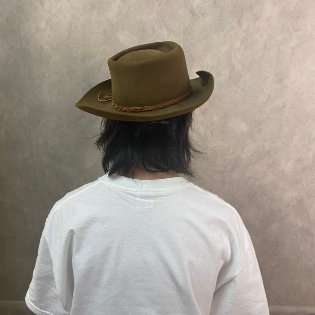 よろしくお願いしますnao さま専用Stetson ビンテージハット黒系ランチ60s