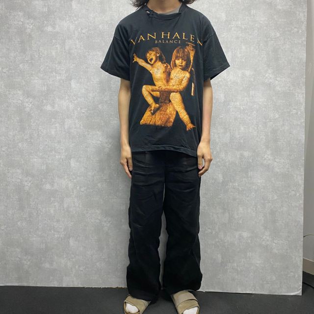 【500円引きクーポン】 90’s VAN HALEN BALANCE TOUR Tシャツ Tシャツ/カットソー(半袖/袖なし)