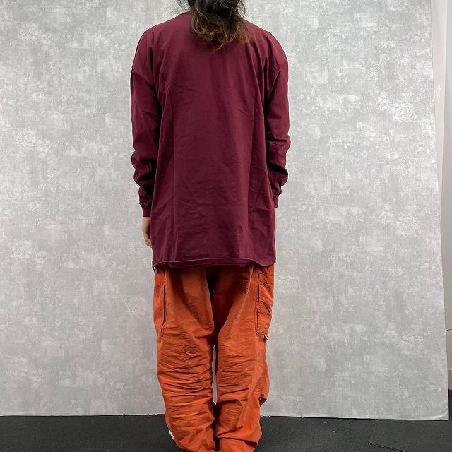90's PLUMA USA製 ビッグサイズ 無地ロンT XXL