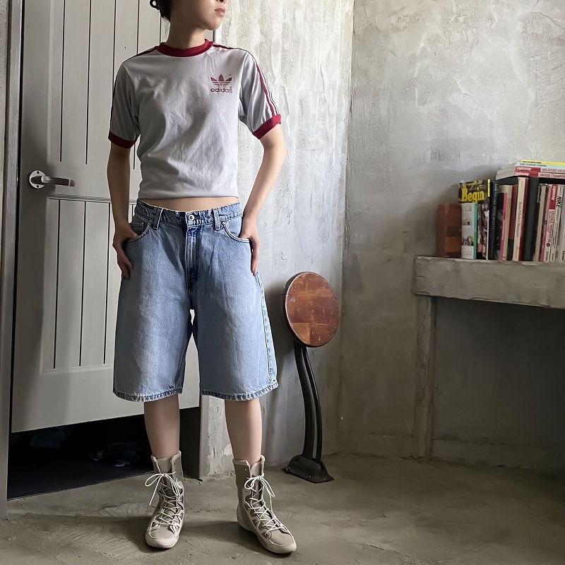 90s USA製 Levi's silver tab baggy  ショーツ