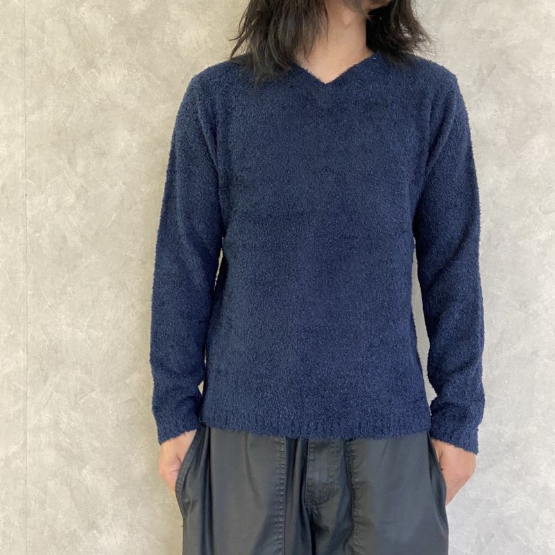 【SALE】 Vネック シャギーニットセーター 【SALE】 Vネック シャギーニットセーター