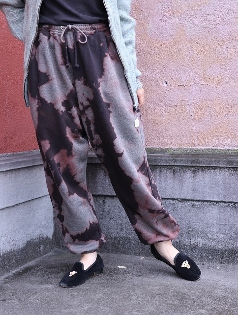 画像2: MISSGUIDED ブリーチ加工 スウェットパンツ BLACK SIZE12 (2)