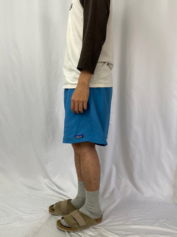 パタゴニア アウトドア 水色 スイムショーツ ショートパンツ