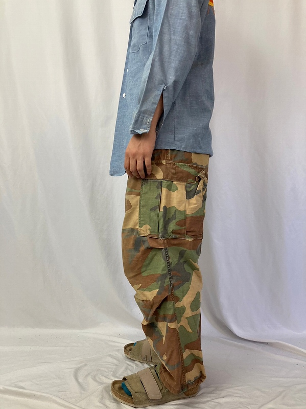 80's U.S.ARMY M-65 ウッドランドカモ フィールドパンツ MEDIUM-SHORT