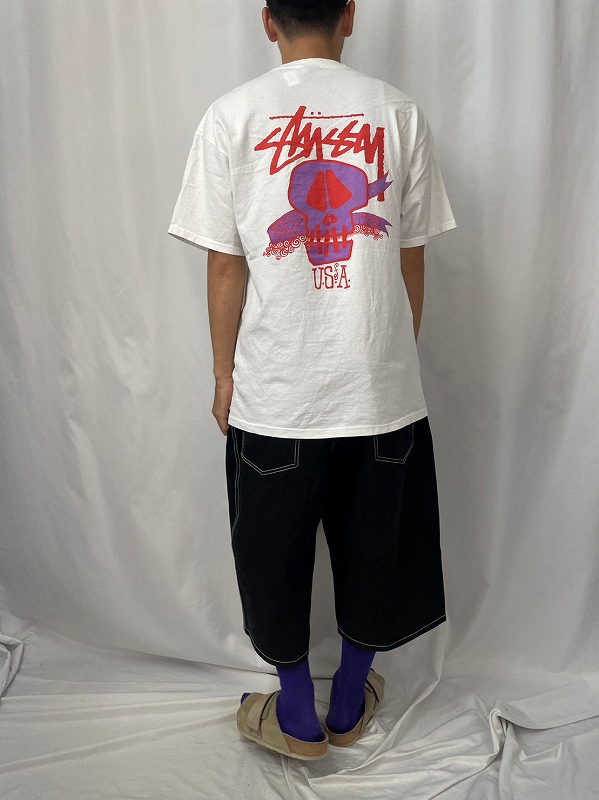 身幅54cmSTUSSY　Tシャツ　L