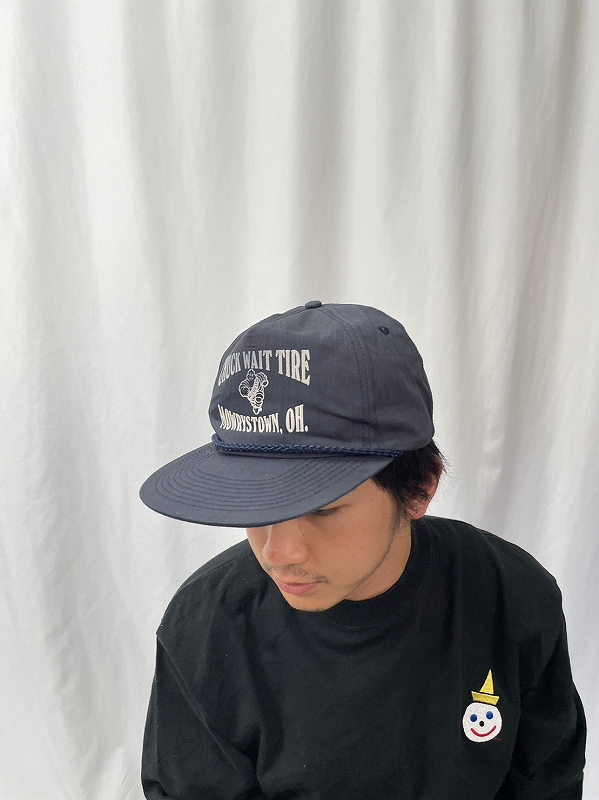 90年代 90s ミシュラン ミシュランマン キャラクター 紺 ネイビー │ヴィテージ古着屋Feeet 通販 名古屋 大須 メンズ