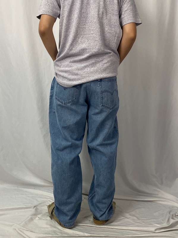 levi's silver tab w36 LOOSE ブラックデニム