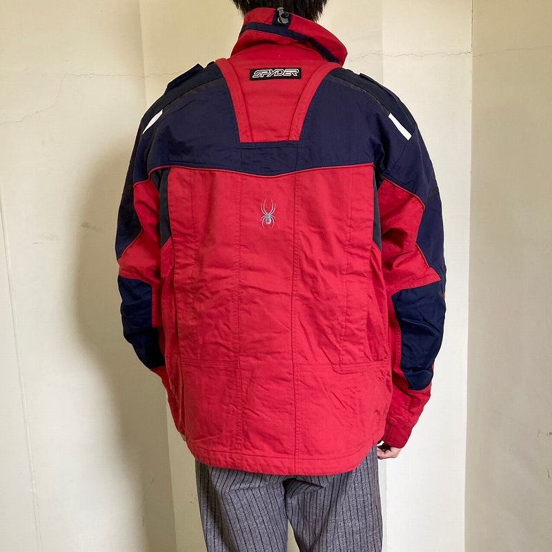 フリース　フルジップジャケット　古着　used AS39