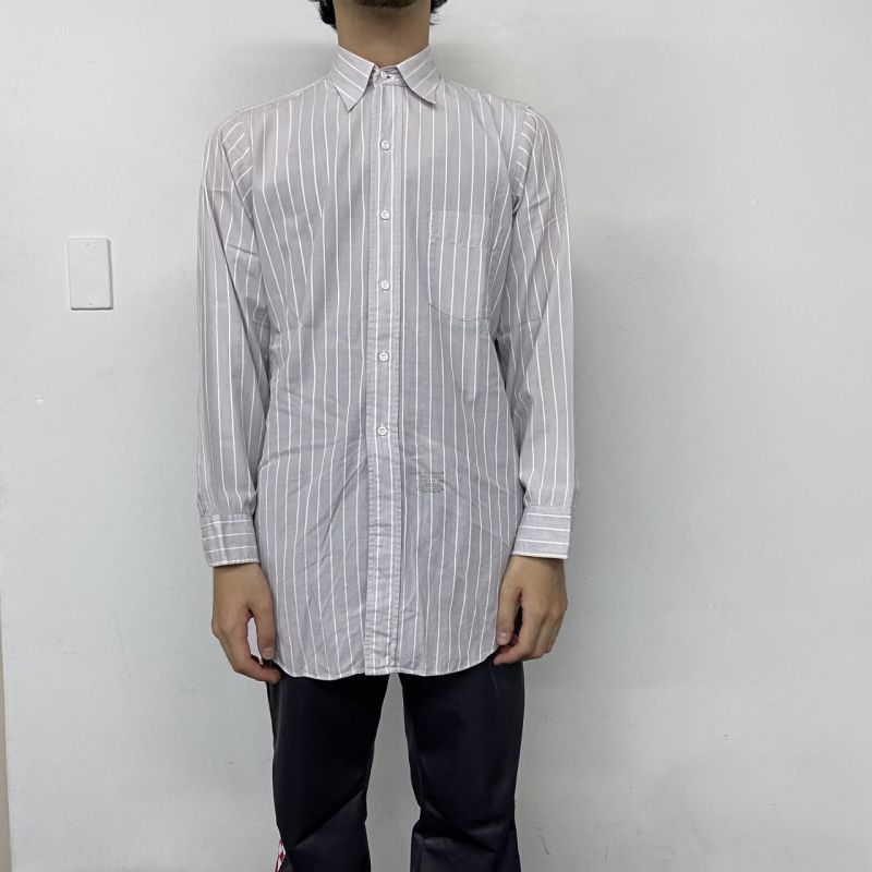 SALE】 60's ARROW ストライプ柄コットンシャツ 60年代 アロー 
