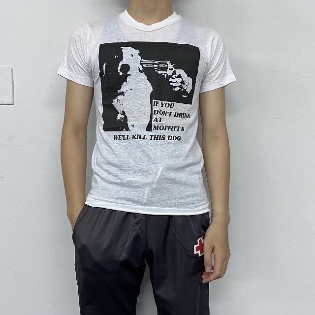 Sale 80 S Fruit Of The Loom メッセージtシャツ 80年代 フルーツオブザルーム 犬 いぬ ビンテージ古着屋feeet 通販 名古屋 大須 メンズ