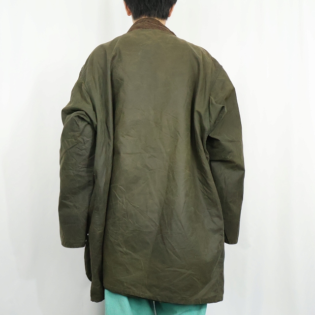 画像3: 90's Barbour ENGLAND製 "NORTHUMBRIA" オイルドジャケット 3ワラント (3)