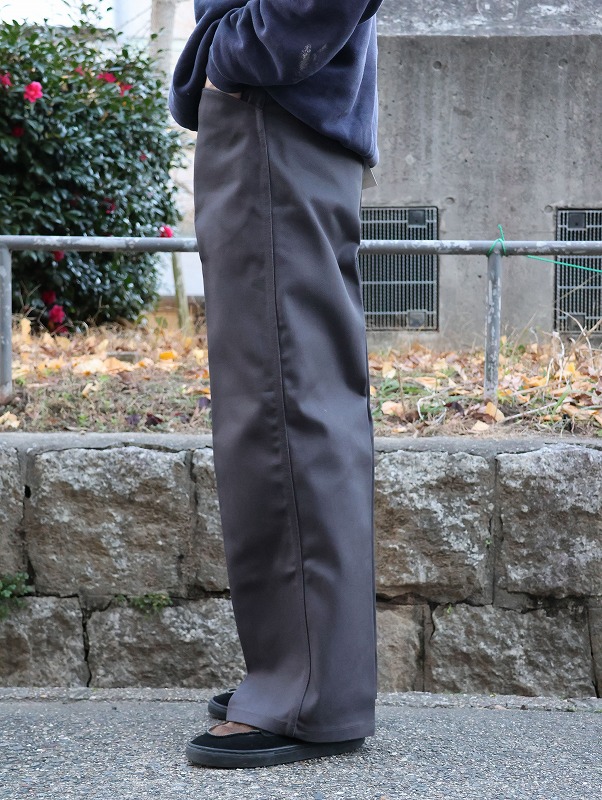 WARP＆WOOF　ワークパンツ　チャコールグレイ 01_001.jpg