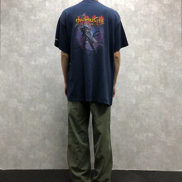 CAPCOM 鬼武者 ゲームプリントTシャツ XL