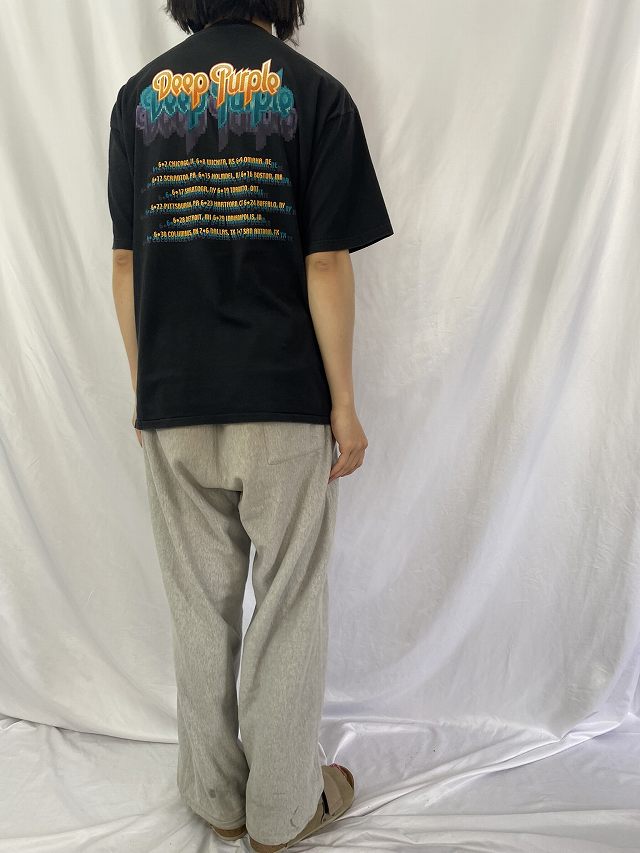 【新品】90'S DEEP PURPLE Tシャツ ヴィンテージ XL USA製