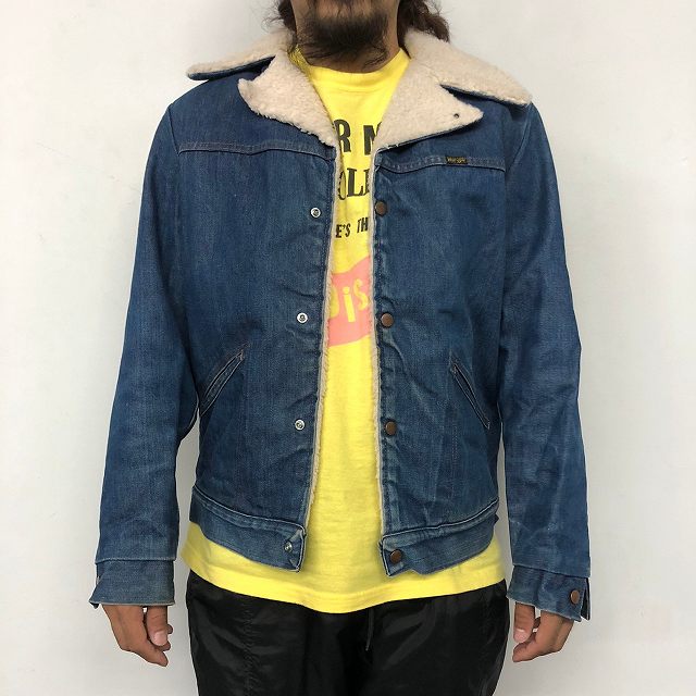 ラングラー WRANGLER WRANGE COAT デニム ボアランチコート | www