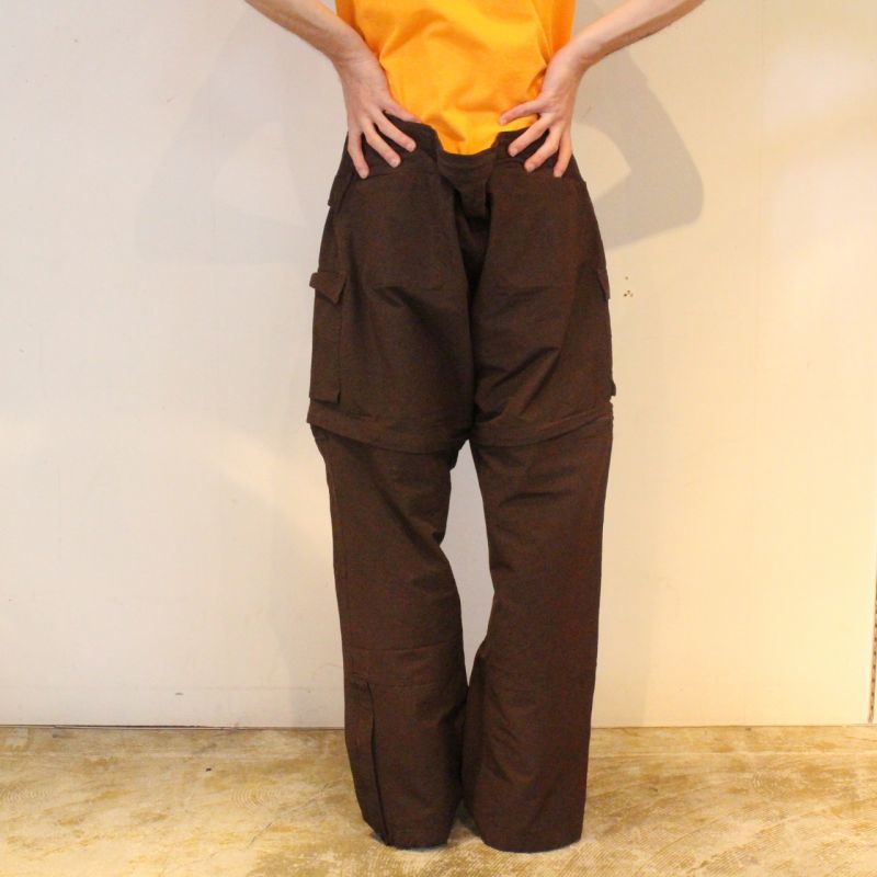 単品購入可 vintage Piko 2way カーゴパンツ チャコールグレー