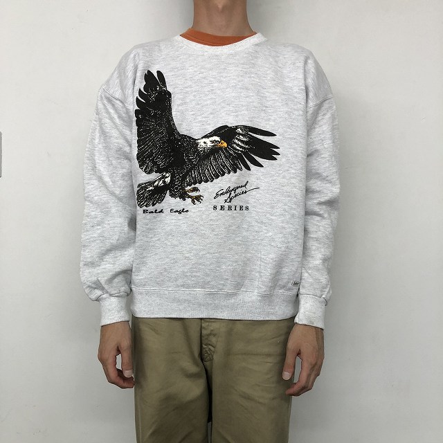 SALE】 90's Lee USA製 イーグルプリントスウェット90年代 リー 