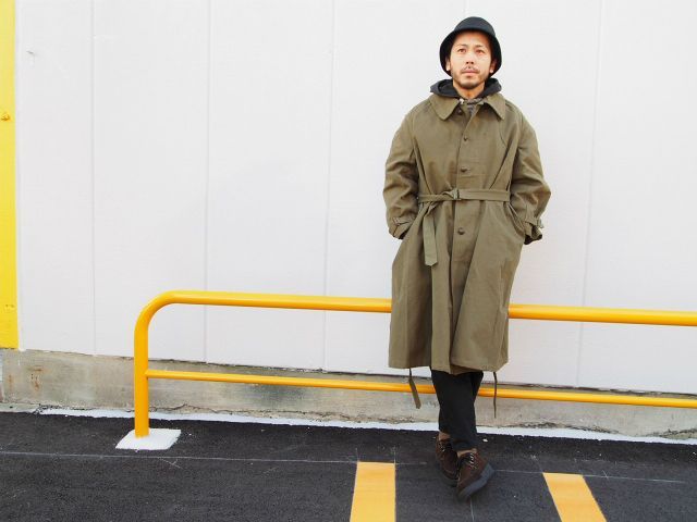 50's French ARMY モーターサイクルコート DEADSTOCK