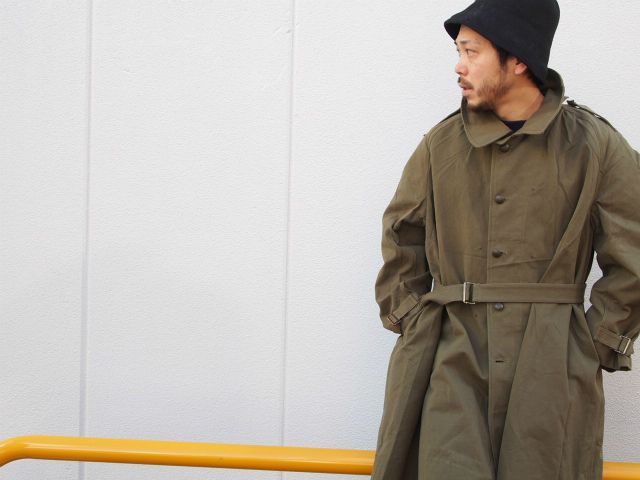 50's French ARMY モーターサイクルコート DEADSTOCK