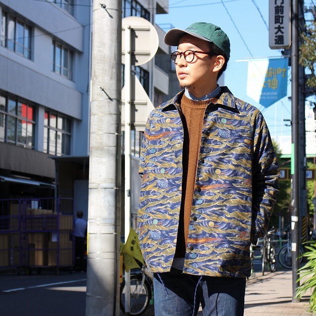 値下げしました】ink space camo jacket-