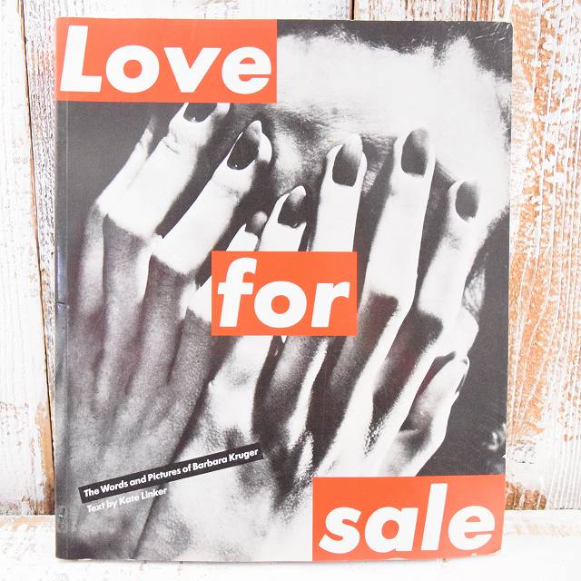 90's Barbara Kruger "Love for Sale" 90年代 バーバラクルーガー 作品集 本 雑誌 ブック ビンテージ