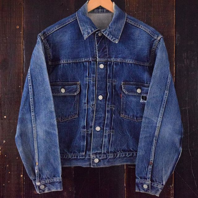 50's LEVI'S 507XX 片面タブ 2nd50年代 リーバイス Gジャン デニムジャケット 2nd セカンド 1952｜ ビンテージ